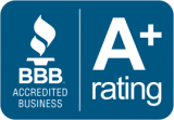 BBB Accredited Business A+ Rating