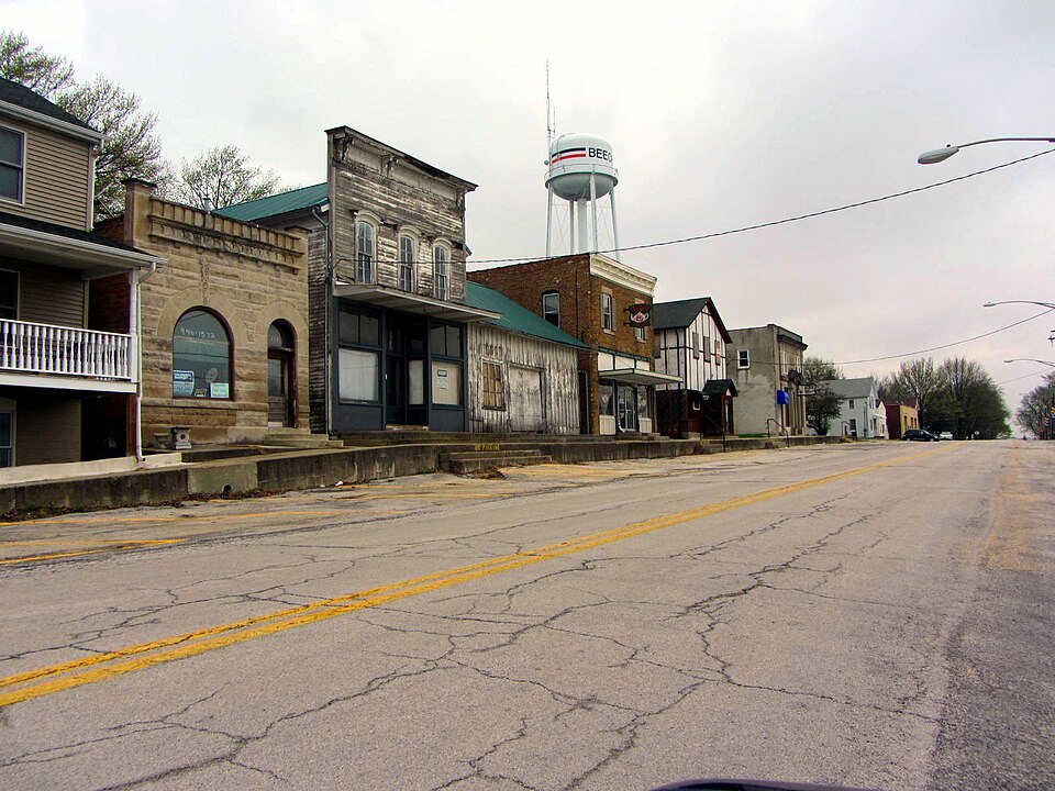 Beecher 2 Street view in Beecher, Illinois, Will County