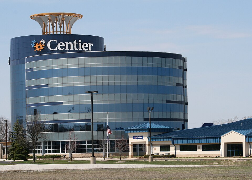 Merrillville 2 Centier Bank headquarters building in Merrillville, Indiana