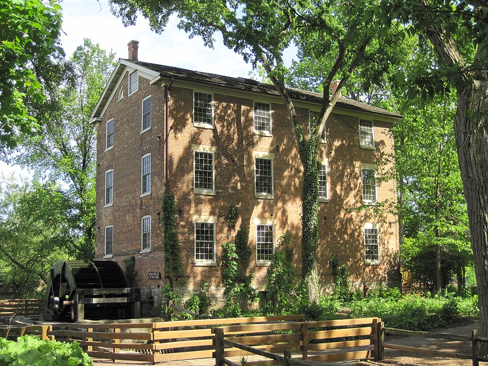 Historic Graue Mill and Museum, an 1852 water-wheel gristmill in Oak Brook, Illinois