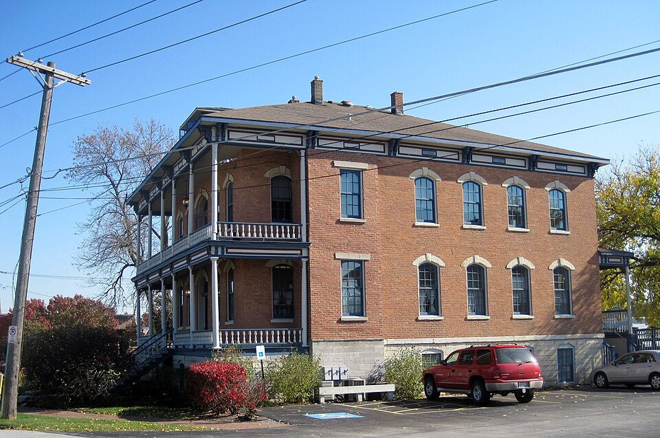 Tinley Park, IL 1 Historic Karl Vogt Building, a National Register of Historic Places site in Tinley Park, Illinois